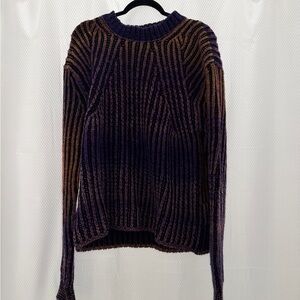 Diesel Purple & Black Oakland Knit Sweater